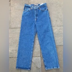 Levi’s Ribcage Straight Crop Premium Denim